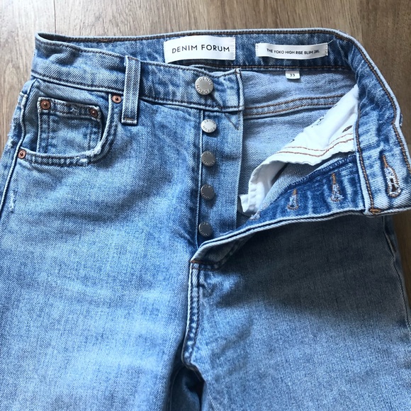 Denim forum yoko high rise slim (23Wx28L) - Picture 3 of 6